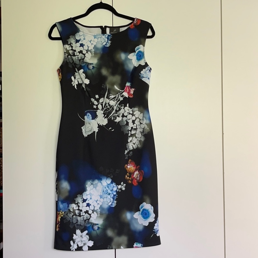 🍁Adrianna Papell Floral Sheath Dress